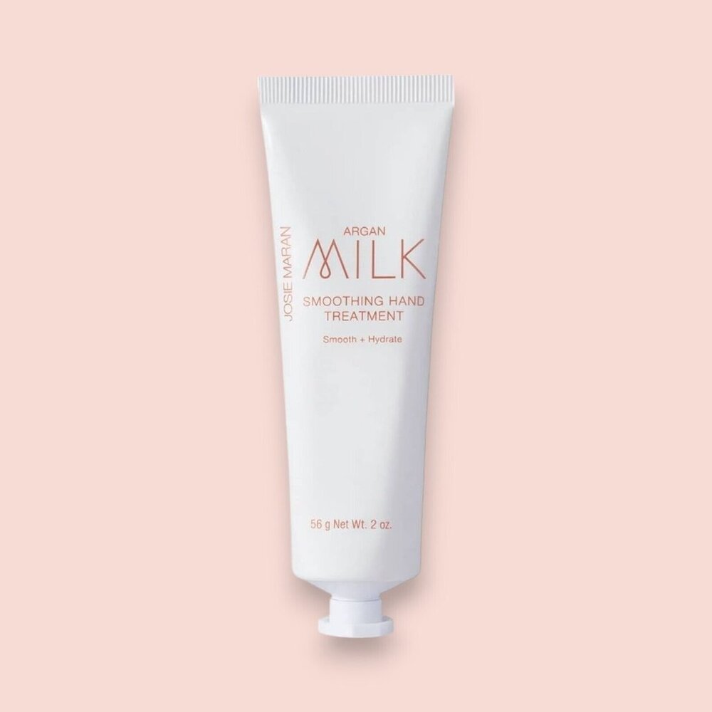 Josie Maran ARGAN MILK Smoothing Hand Treatment Cream WINTER GARDENIA 2oz SEALED